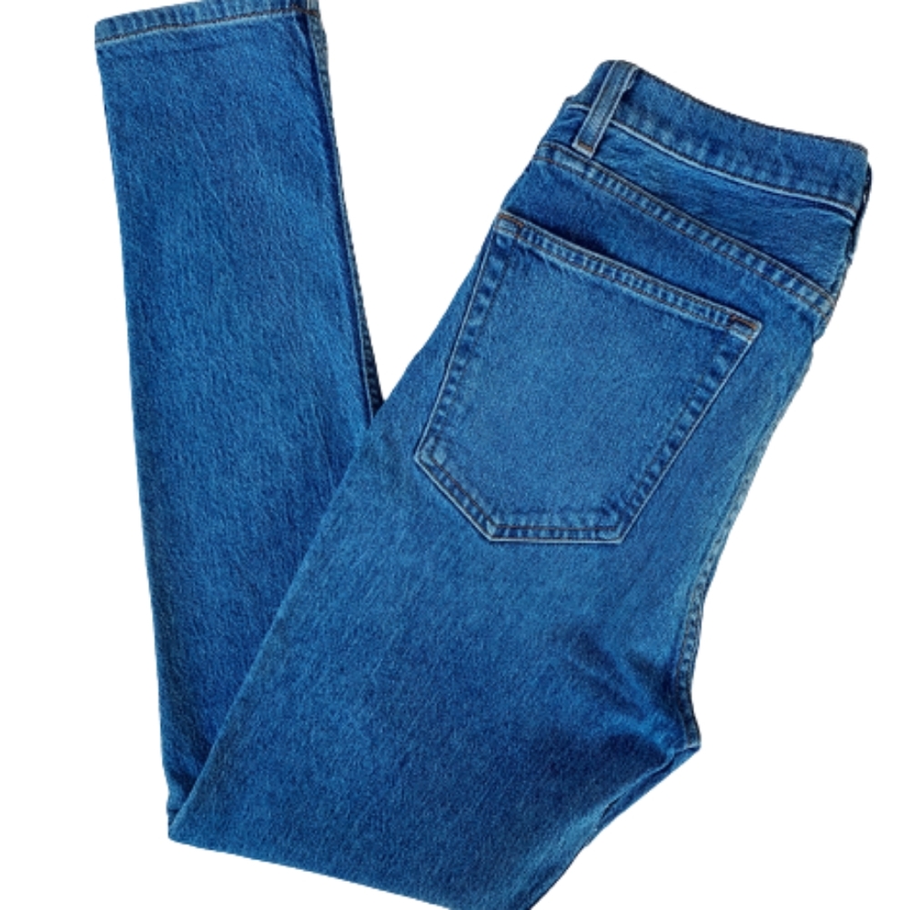 Reformation Serena High Rise Skinny Denim Jean Size 29 Button Fly Mays Wash
